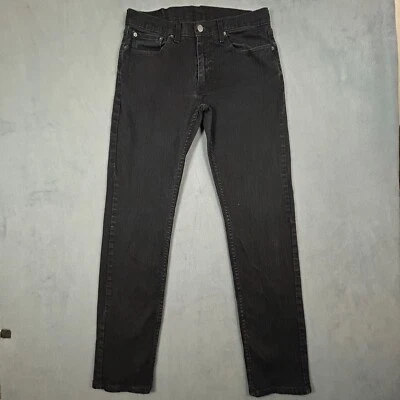 Jeans Levis 559 para Hombres 32x36 Negros Relajados Calce Recto Elastizados Denim Occidental EE. UU. Foto 1 de 4