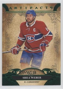 2020-21 Upper Deck Artifacts Emerald /99 Shea Weber #70