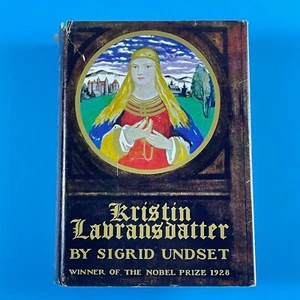 Kristin Labransdatter by Sigrid Undet HC/DJ Nobel Prize Winner The Bridal Wreath - Bild 1 von 10