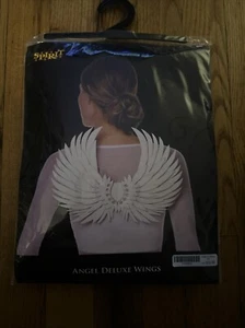 Spirit Halloween Angel Deluxe Wings Blanco - Imagen 1 de 2