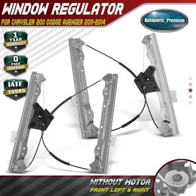 Регулятор стеклоподъемника для Chrysler 200 Dodge Avenger 11-14 передний левый и правый - Изображение 1 из 4