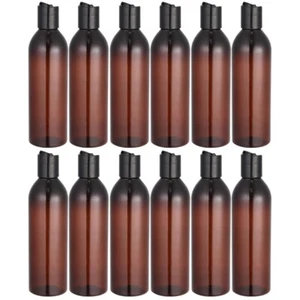 12 Piezas 250ml Prensa Tipo Tapa Viaje Botellas Portátil Cosmética - Imagen 1 de 12