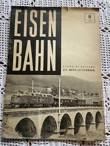 Vintage German Eisenbahn Booklet. 1961. Railroad. Trains Ephemera. Free Postage! - Picture 1 of 6
