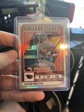 2022 Elite Extra Edition College Tickets Optic Holo #CTO-24 Jacob Melton MINT