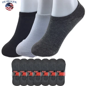 6 pares de calcetines mocasines invisibles de algodón de corte bajo para mujer multicolor - Imagen 1 de 1