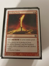1x MTG Seething Song - *NM* *Red* 9th Edition