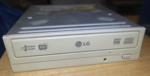 Super Multi DVD Rewriter LG Modèle GSA-H10N Beige - Photo 1/4