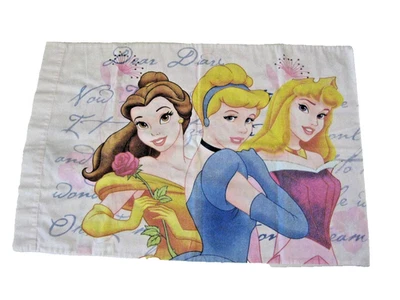 Vintage Disney Princess  Standard Pillowcase  Belle * Cinderella * Sleeping Beau - Imagem 1 de 4
