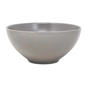 Insalatiera 24 cm grigia grande ceramica gres pasta servizio piatti piatti - Foto 1 di 4