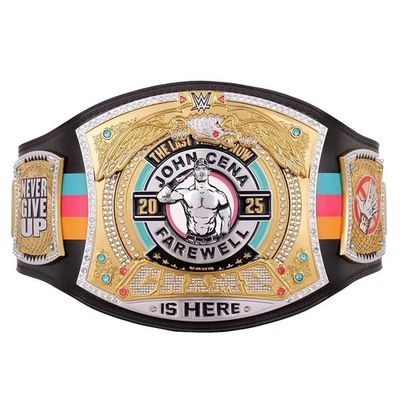 Cinturón título réplica campeonato Texas Spinner J.C Farewell Tour 2025 2-4 mm latón Foto 1 de 4