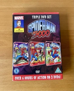SPIDERMAN 5000 3 DVD Box Set Volumes 1 2 3 Marvel Animation Very Good Condition - Photo 1/12