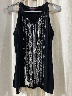 Camiseta sin mangas vaquera Rock&Roll talla grande para mujer’s Foto 1 de 4