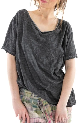 💕 Jersey de algodón Magnolia Pearl Dharma Dye - Corte novio T - Ozzy 💕 NUEVO CON ETIQUETAS Foto 1 de 4