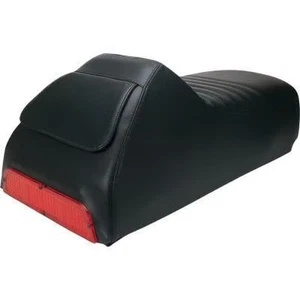 Saddlemen AW198 Saddle Skins Seat Cover Black Vinyl OEM Replacement 0821-0568 - Picture 1 of 4