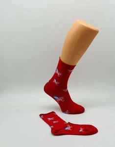 Crönert Lustige Socken mit süßem Schweinchen-Motiv als Engel - Bild 1 von 5