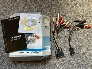 M-Audio Delta 1010LT Manual/Driver Software CD and Breakout Cables (No PCI Card) - Photo 1/5