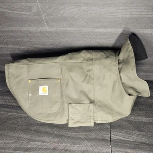 Carhartt Duck Insulated Dog Chore Coat Carhartt Grey Gray Medium 22”-28” - Picture 1 of 13