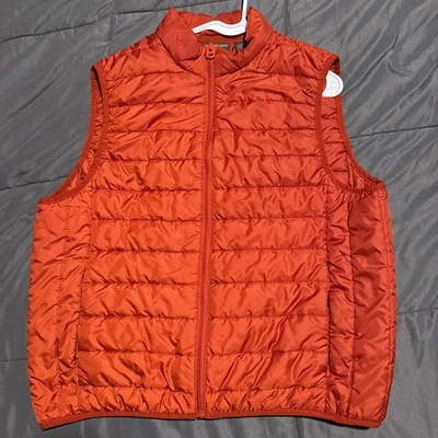 john bartlett consensus Best Full Zip Orange Large Men’s Nano puff Thermoball - Image 1 of 4