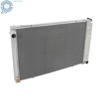 3 Row Aluminum Radiator 1973-1987 For CHEVY C/K C10 C20 K20 K30 GMC C2500 Pickup - Image 1 of 4