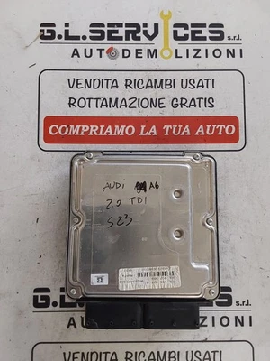CENTRALINA MODULO UNITA CONTROLLO GESTIONE MOTORE AUDI A6 2.0 18-25 - Immagine 1 di 4