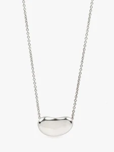 Tiffany & Co. Sterling Silver Elsa Peretti 20mm Bean Design Pendant - Picture 1 of 3
