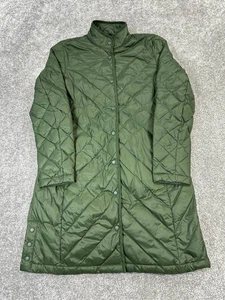 J.Jill Jacket Womens Xs Green Quilted Down Insulated Parka - Picture 1 of 8