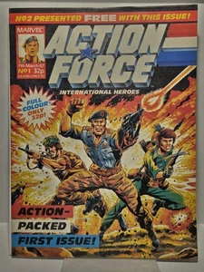 Action Force #1-5 G.I. Joe, Marvel Reino Unido Comic Magazine 1987 ALTAS CALIFICACIONES - Imagen 1 de 10