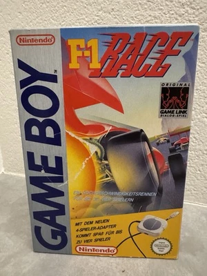 Nintendo Gameboy F1 Race Inkl. 4 Spieler Adapt. - Big Box - PAL Deutsch - OVP - Immagine 1 di 4