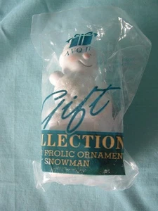 AVON 1996 Winter Frolic Ornament - Schneemann - Neu in Verpackung - Bild 1 von 2