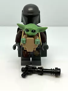 LEGO Star Wars Der mandalorianische Beskar mit Baby Yoda Grogu Minifiguren 75299 NEU - Bild 1 von 7