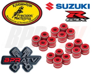 99-17 Suzuki GSX-1300R Hayabusa Kibblewhite Red Viton Valve Seals Head Rebuild - Picture 1 of 24