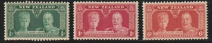 New Zealand 1935 Sc # 199-201 Silver Jubilee MNH OG - Picture 1 of 1