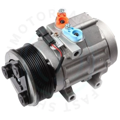 A/C Compressor w/ Clutch For 2011-2016 Ford F-250/F-450 Super Duty 6.7L V8 - Изображение 1 из 4