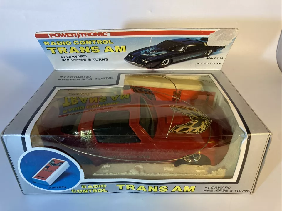 radio control trans am PowerTRONIC Sealed toy Trans Am 1982 - Image 1 of 4