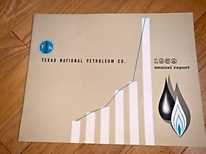 1959 TEXAS NATIONAL PETROLEUM CO. Annual Report - Foto 1 di 9
