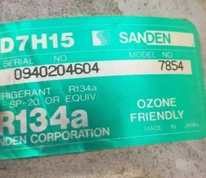 Klimakompressor Citroen ZX R19 1,9 D 7854 - Bild 1 von 5