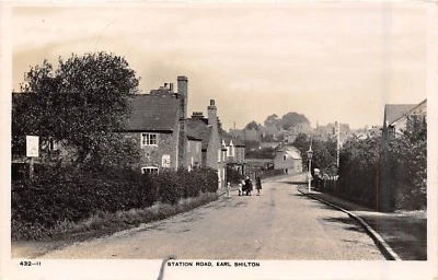 Postal Leics Earl Shilton Pueblo Circa 1936 RP - Imagen 1 de 2