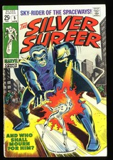 Silver Surfer #5 FN+ 6.5