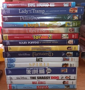 15 Disney DreamWorks DVD LOT Animated/Non-Animated some Special - $1 EACH! - Picture 1 of 4