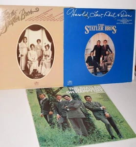 Statler Brothers 3 Record Album Lot Best of, Oh Happy Day & Harold Lew Phil Don - Picture 1 of 6
