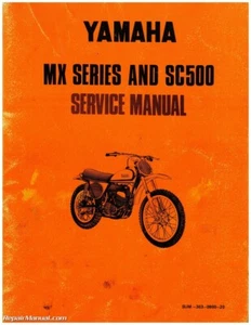 1973 Yamaha LTMX, ATMX, MX250, MX360 SC500 Motorcycle Manual - Picture 1 of 1