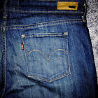 Levis Modern Rise Slight Curve Skinny Jeans Med Wash Denim Womens Size 32 X 30