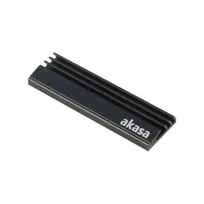 Akasa Refroidisseur passif pour refroidisseur SSD noir M.2 2280 - Photo 1/2