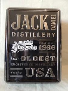 Jack Daniel Double Metal Case Jennessee U.S.A - Picture 1 of 11