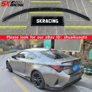 For Lexus RC300 RC350 F-Sport 2019+ Real Carbon Fiber Rear Trunk Spoiler Wing - Bild 1 von 21