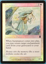 Auramancer FOIL Odyssey PLD White Common MAGIC MTG CARD (ID# 228385) ABUGames