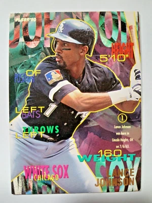 1995 Fleer - #121 Lance Johnson - Image 1 of 2