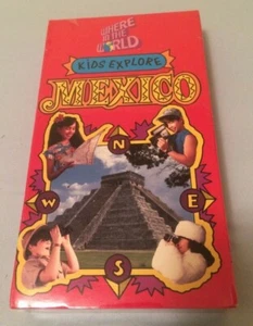 Kids Explore Mexico VHS tape Where In The World New Sealed - Picture 1 of 2