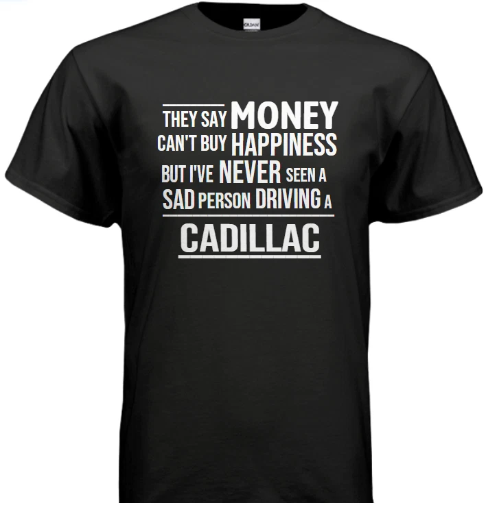 Camiseta CADILLAC Divertida Parodia M Deporte Carreras S a 2XL Regalo CTS CTSV PAPÁ Foto 1 de 1