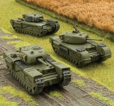 Battaglia Fow Seconda Guerra Mondiale UK 15mm Churchill Plotone VG